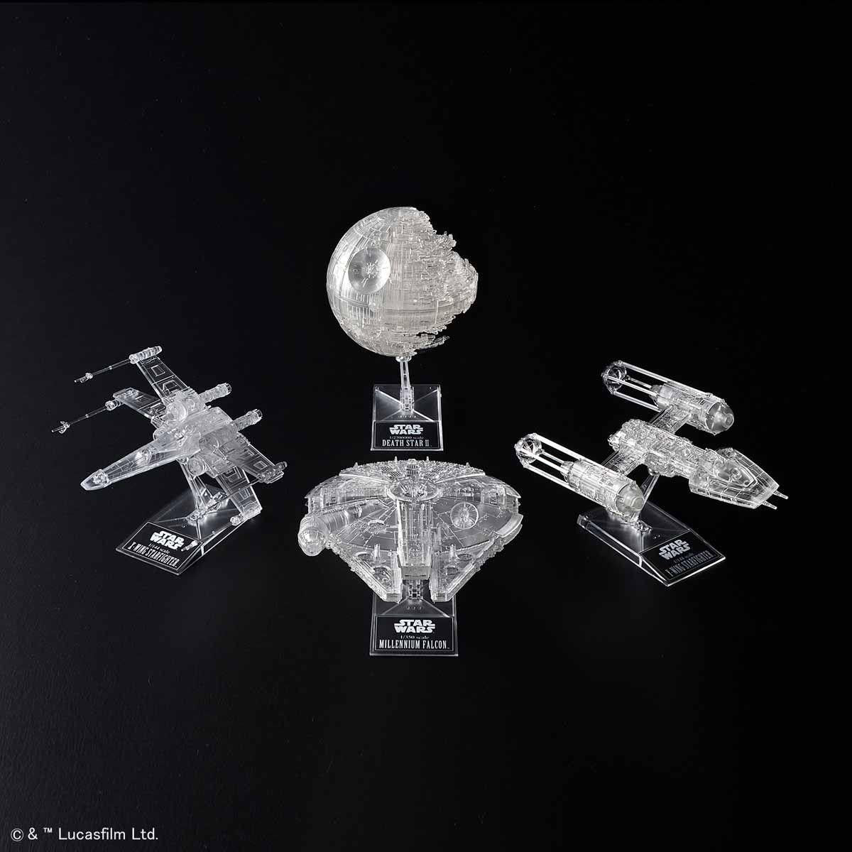 Star Wars: Return of the Jedi Clear Vehicle Set Various Scale Model