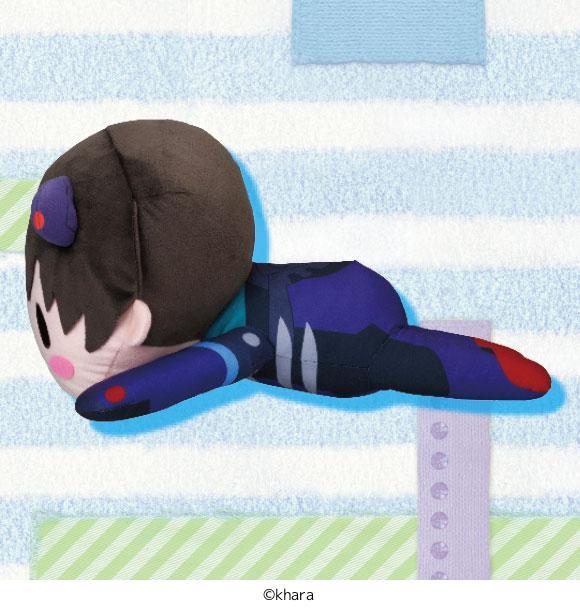 Evangelion: Shinji Plug Suit Nesoberi Laying Plush