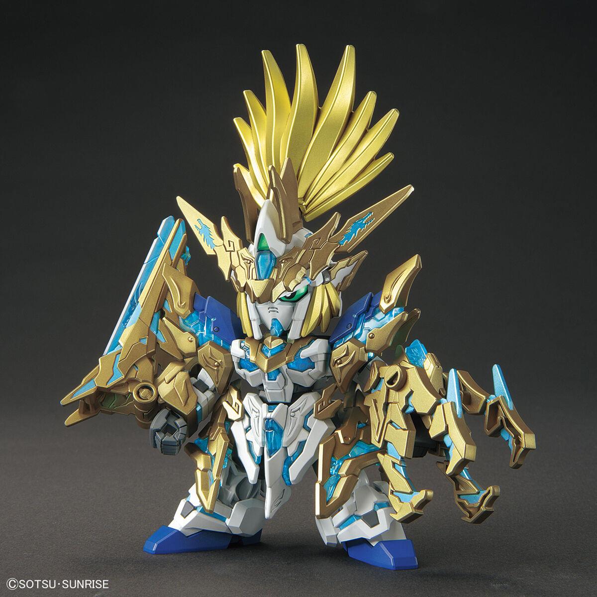 Gundam: Long Zun Liu Bei Unicorn Gundam SDW Heroes Model