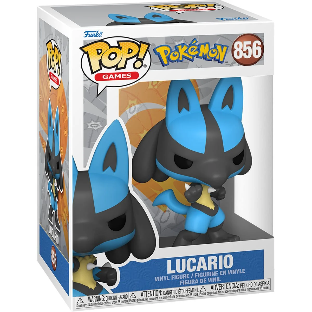 Pokemon: Lucario POP! Vinyl (856)