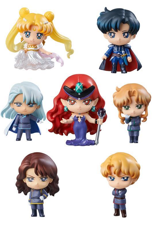 Sailor Moon: Dark Kingdom Petit Chara! Set of 7 Figures