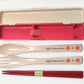 Kiki's Delivery Service: Jiji and Flower 3-in-1 Utensil Set and Carrier (Fork, Spoon & Chop Stick)