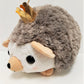 Amuse: Grey Hedgehog with Crown 16.5" Plush