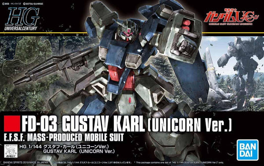 Gundam: Gustav Karl (Unicorn Ver.) HG Model
