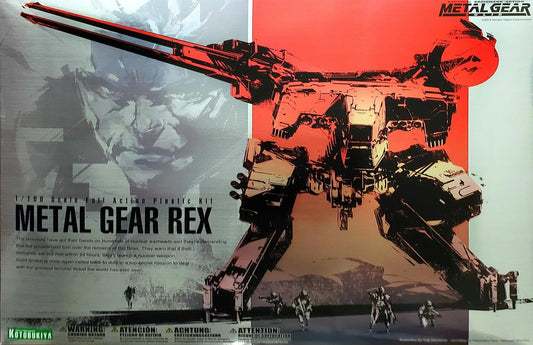 Metal Gear Solid: Metal Gear Rex 1/100 Scale Model