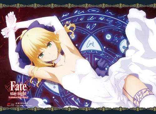 Fate/Stay Night: Saber White Wall Scroll