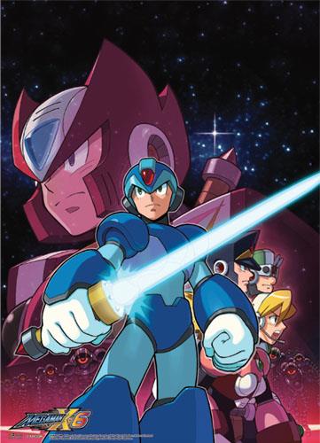 Mega Man X: Crew Wall Scroll