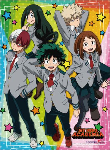 My Hero Academia: Group Uniforms Wall Scroll