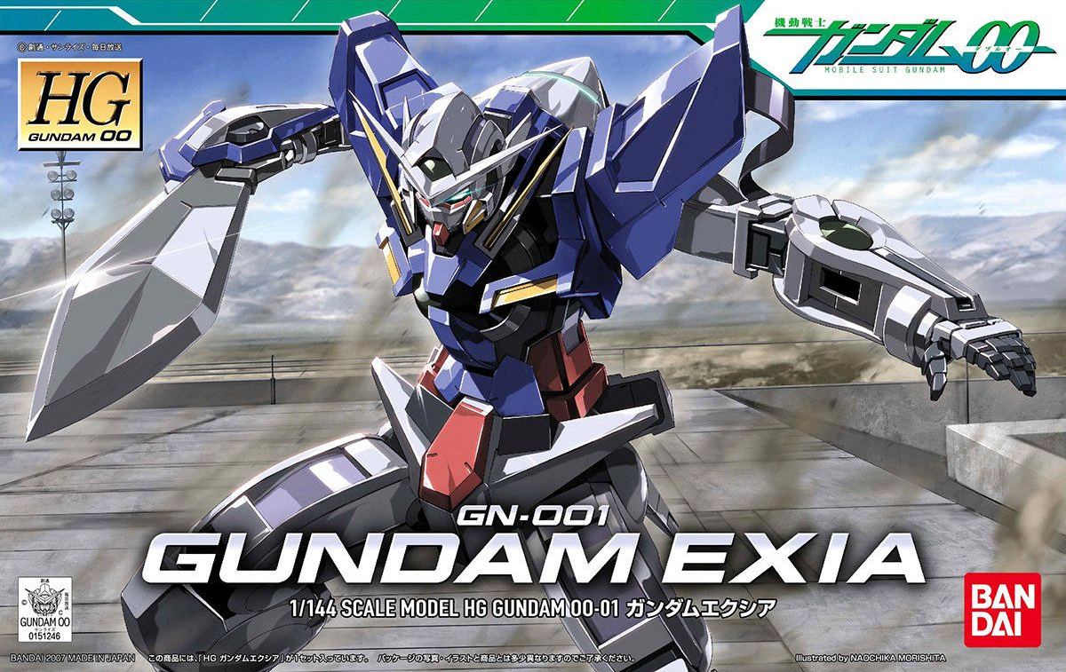 Gundam: Gundam Exia HG Model