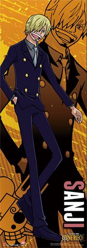 One Piece: Sanji New World Human-Sized Wall Scroll