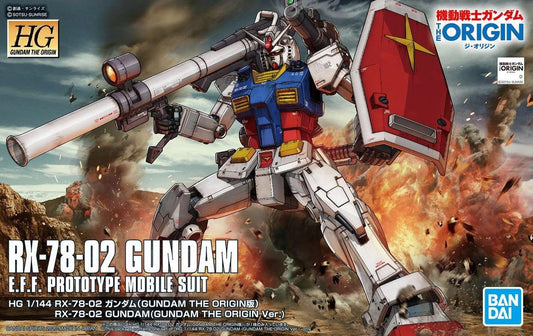 Gundam: RX-78-02 Gundam (Gundam the Origin ver.) HG Model