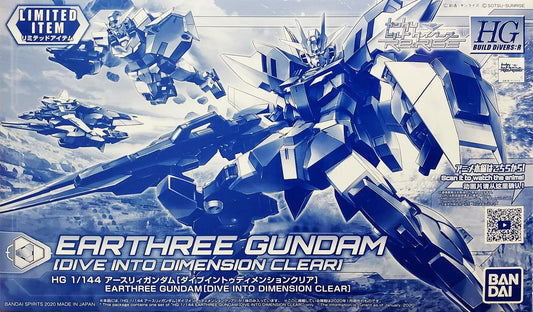 Gundam: Earthree Gundam (Dive Into Dimension Clear) HG Model