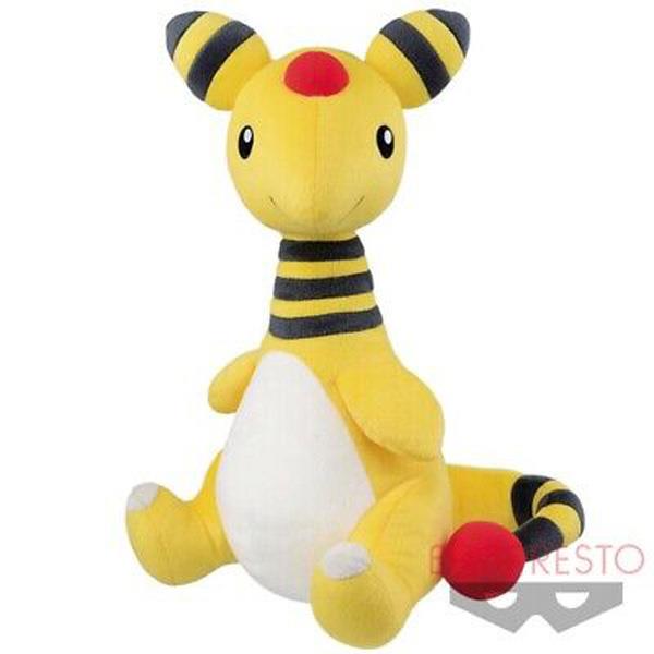 Pokemon: Ampharos Mecha Dekai 15" Banpresto Plush