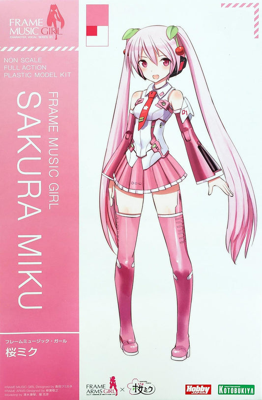 Vocaloid: Frame Music Girl Sakura Miku Model