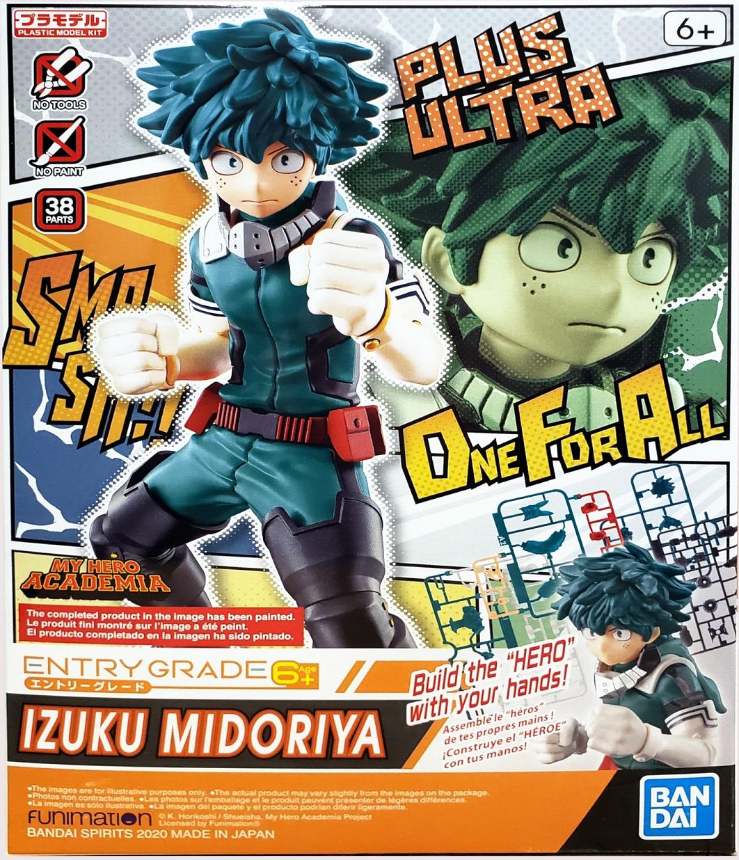 My Hero Academia: Deku Entry Grade Model Kit