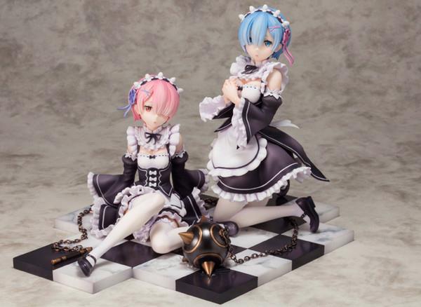 Re:Zero: Rem & Ram Special Stand Set 1/8 Scale Figure