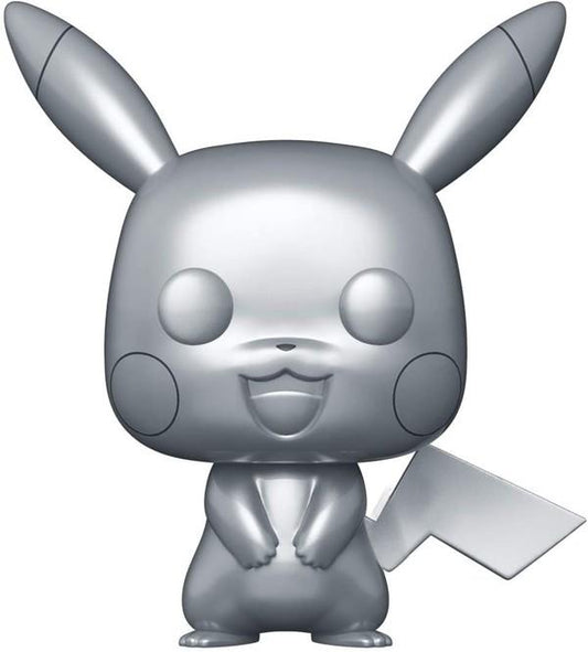 Pokemon: Silver Metallic Pikachu Pop! Vinyl (353)