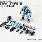 Number 57 Armored Puppet Industry Type.9 1/24 Scale Model