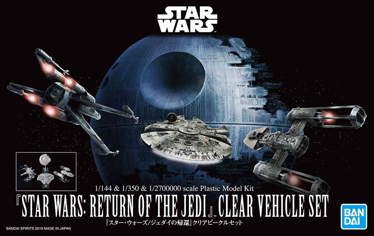 Star Wars: Return of the Jedi Clear Vehicle Set Various Scale Model