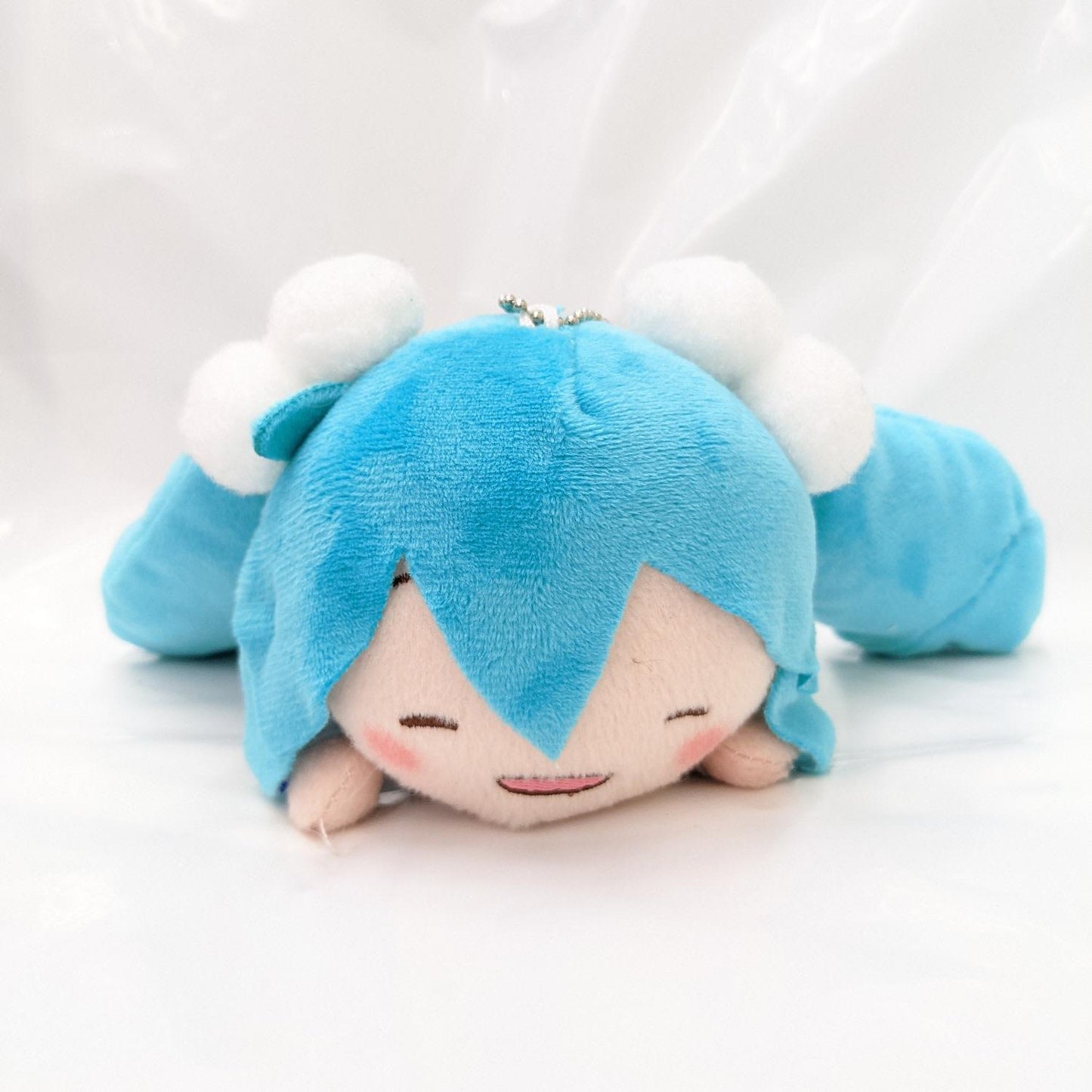 Vocaloid: Hatsune Miku Christmas 2020 (Sky Blue) Mini Nesoberi Plush