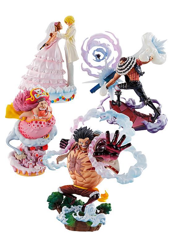 One Piece: Log Box Re Birth Whole Cake Island Ltd. Figure Box Set