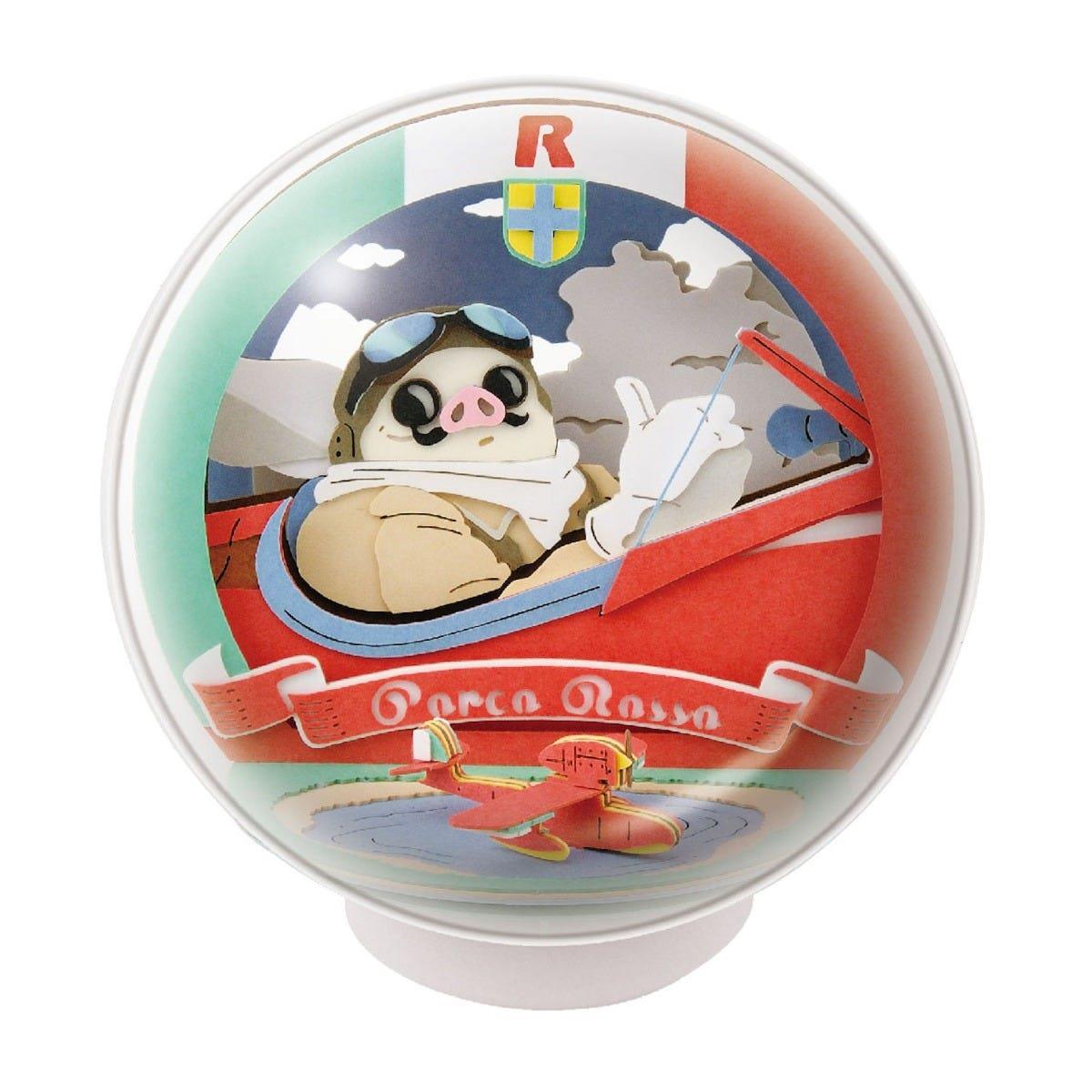 Porco Rosso: PTB-12 Airplane Piloting Porco Rosso Paper Theatre Ball