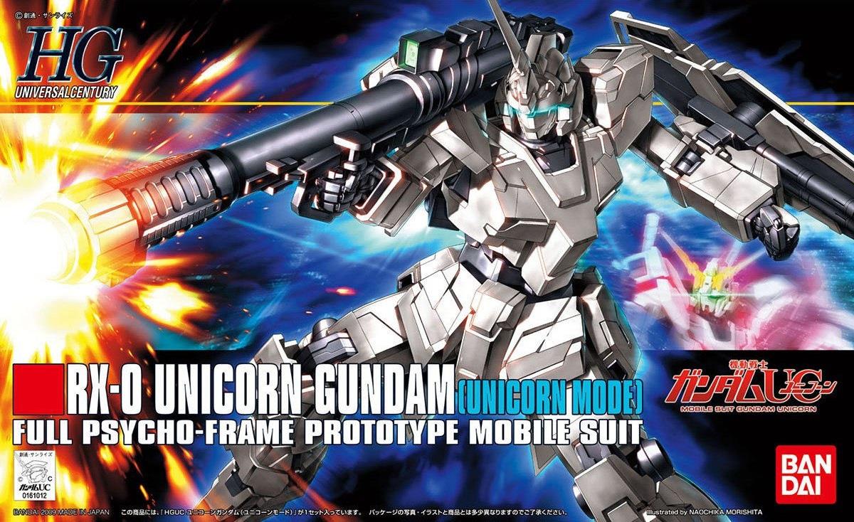 Gundam: Unicorn Gundam [Unicorn Mode] HG Model