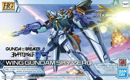 Gundam: Wing Gundam Sky Zero HG Model