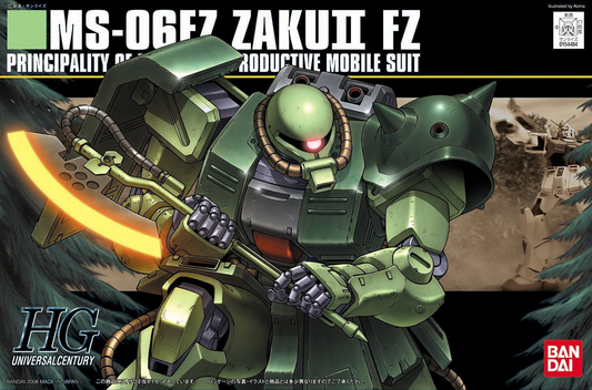 Gundam: Zaku II FZ HG Model