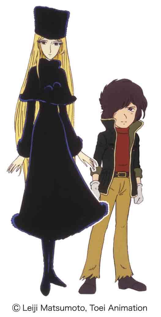 Galaxy Express 999: Maetel & Tetsuro Model Kit