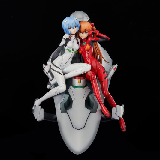 Evangelion: Ayanami Rei and Soryuu Asuka Langley Twinmore Object Non-Scale Figure