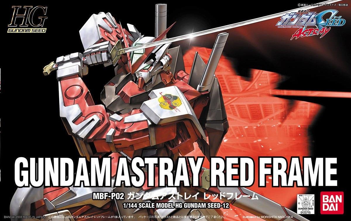 Gundam Seed: Gundam Astray Red Frame HG Model