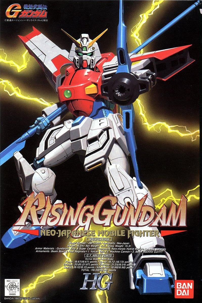 Gundam: Rising Gundam 1/100 HG Model