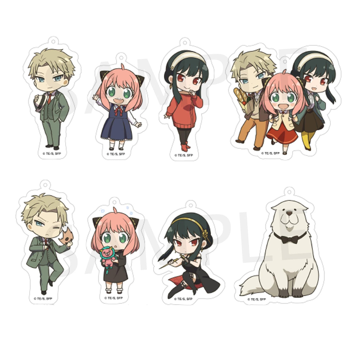 Spy x Family: 2.5 Acrylic Keychain Blind Box
