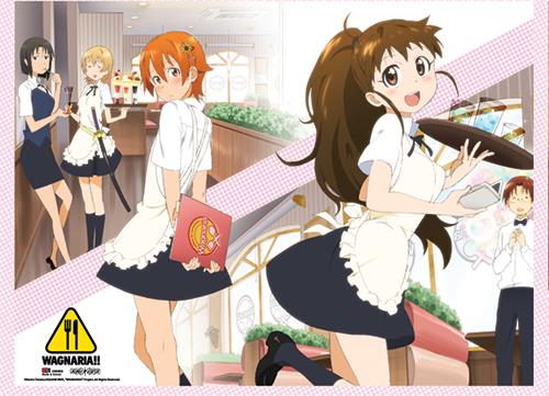 Wagnaria!!: Employee Group Fabric Poster