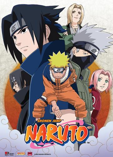 Naruto: Team 7, Tsunade & Itachi Wall Scroll