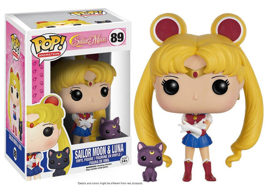 Sailor Moon: Sailor Moon and Luna POP Vinyl