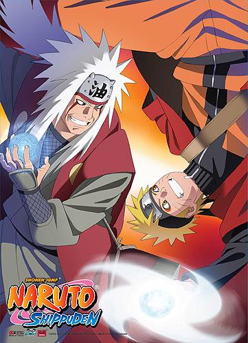 Naruto Shippuden: Naruto & Jiraiya Wall Scroll