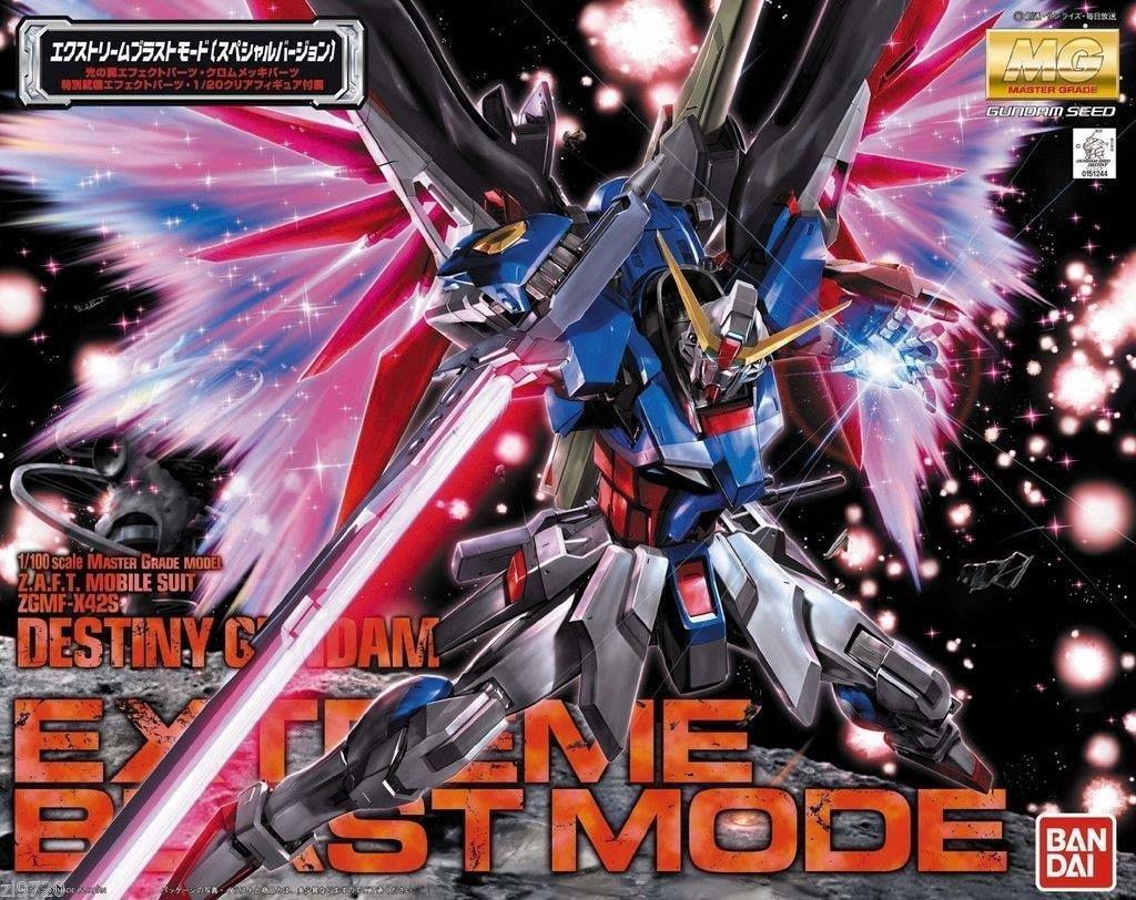 Gundam: Destiny Gundam Extreme Blast Mode MG Model