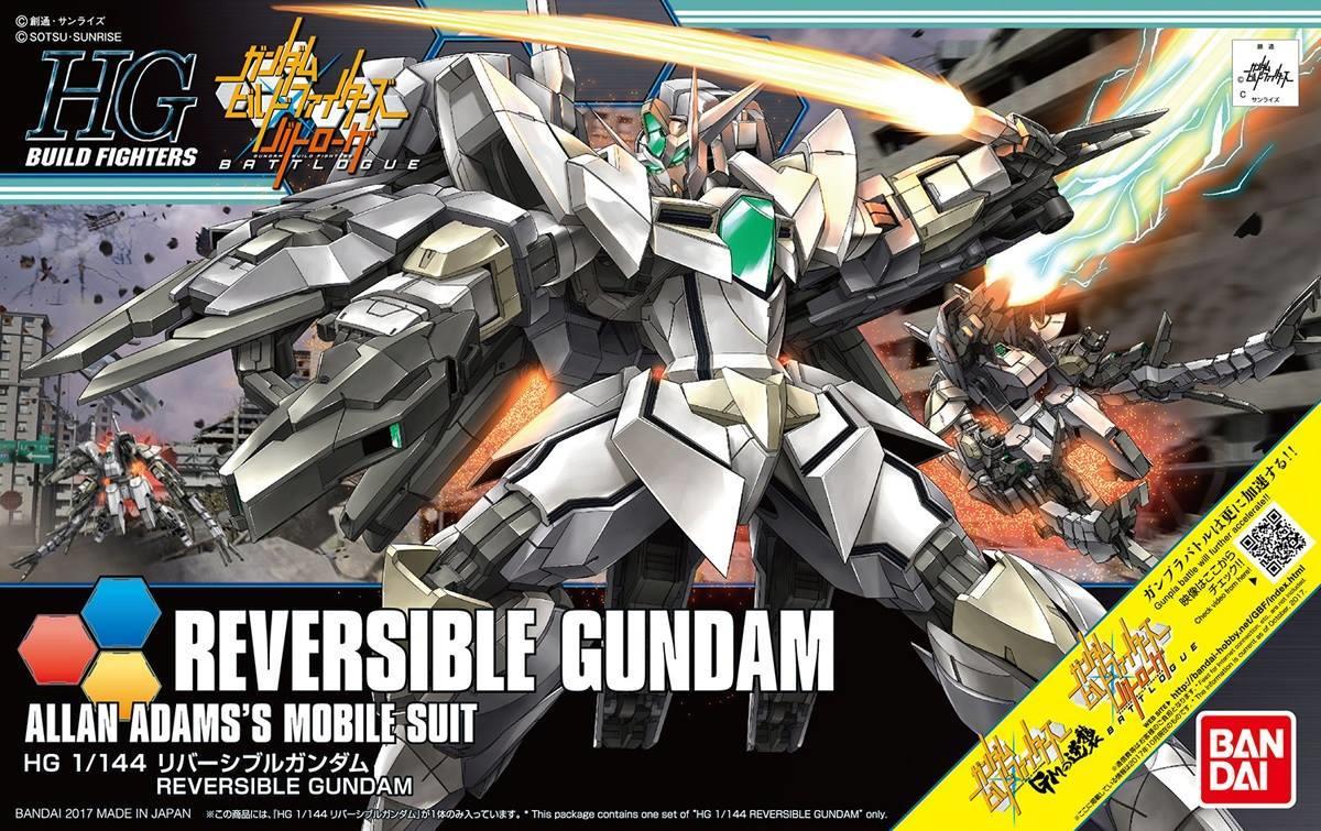 Gundam: Reversible Gundam HG (Gundam Build Fighters) Model