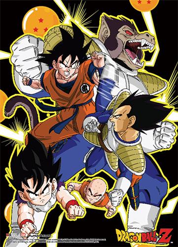 Dragon Ball Z: Saiyan Saga Wall Scroll