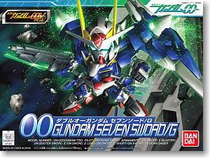 Gundam: 00 Gundam Seven Sword/G SD (Gundam 00) Model