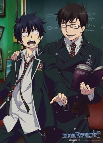Blue Exorcist: Rin & Yukio School Wall Scroll