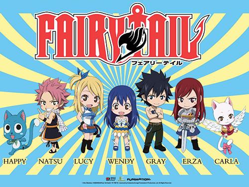 Fairy Tail: Chibi Team Natsu Wall Scroll
