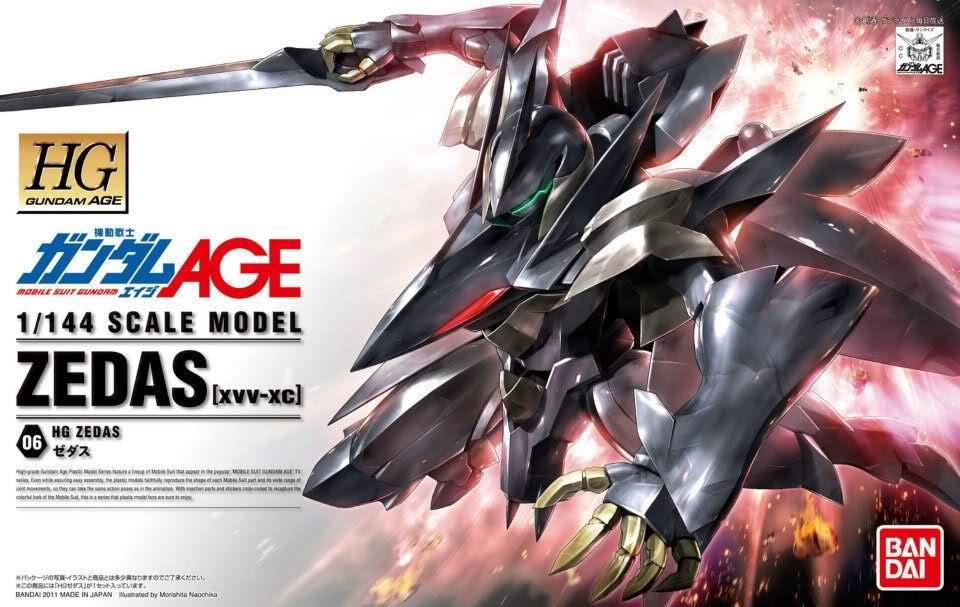 Gundam: Zedas HG Model