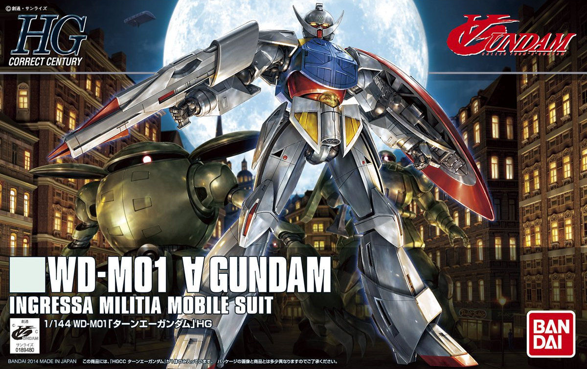 Gundam: Turn A Gundam HG Model