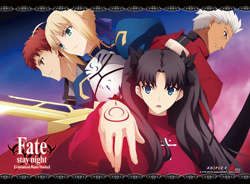 Fate/Stay Night: Rin Group Wall Scroll
