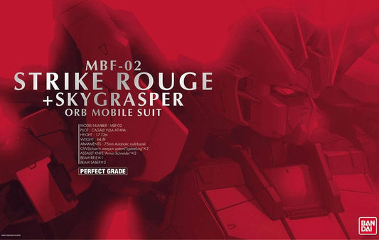 Gundam: Strike Rouge + Skygrasper PG Model
