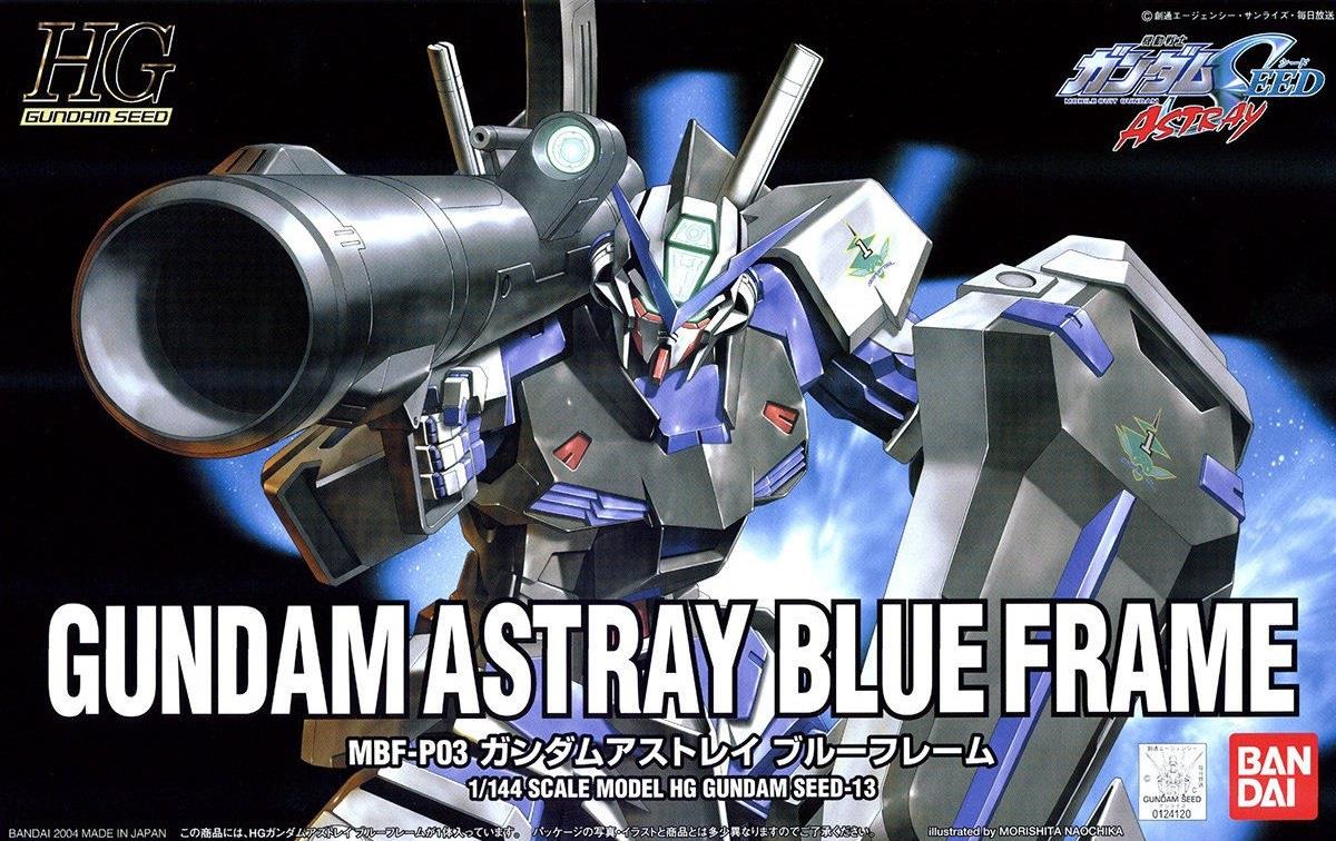 Gundam Seed: Gundam Astray Blue Frame HG Model