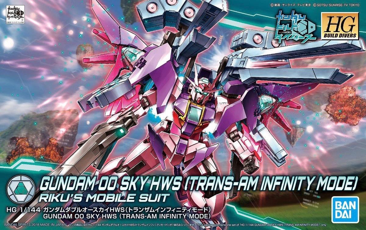 Gundam: 00 Sky HWS (Trans-AM Infinite Mode) HG Model